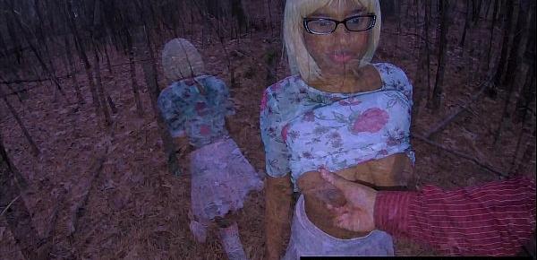  4k Msnovember Young Big Saggy Udders Sucked  In Wilderness By Eager StepDad Before Straddling On Black Dick On Sheisnovember